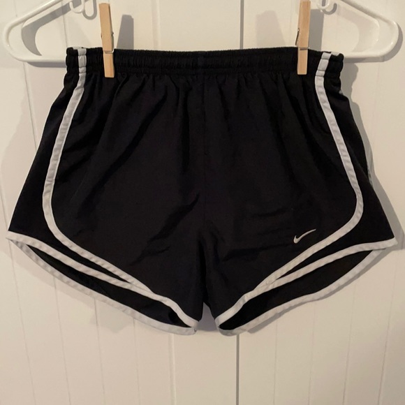 Nike Tempo XS black shorts white detail running - Picture 1 of 6